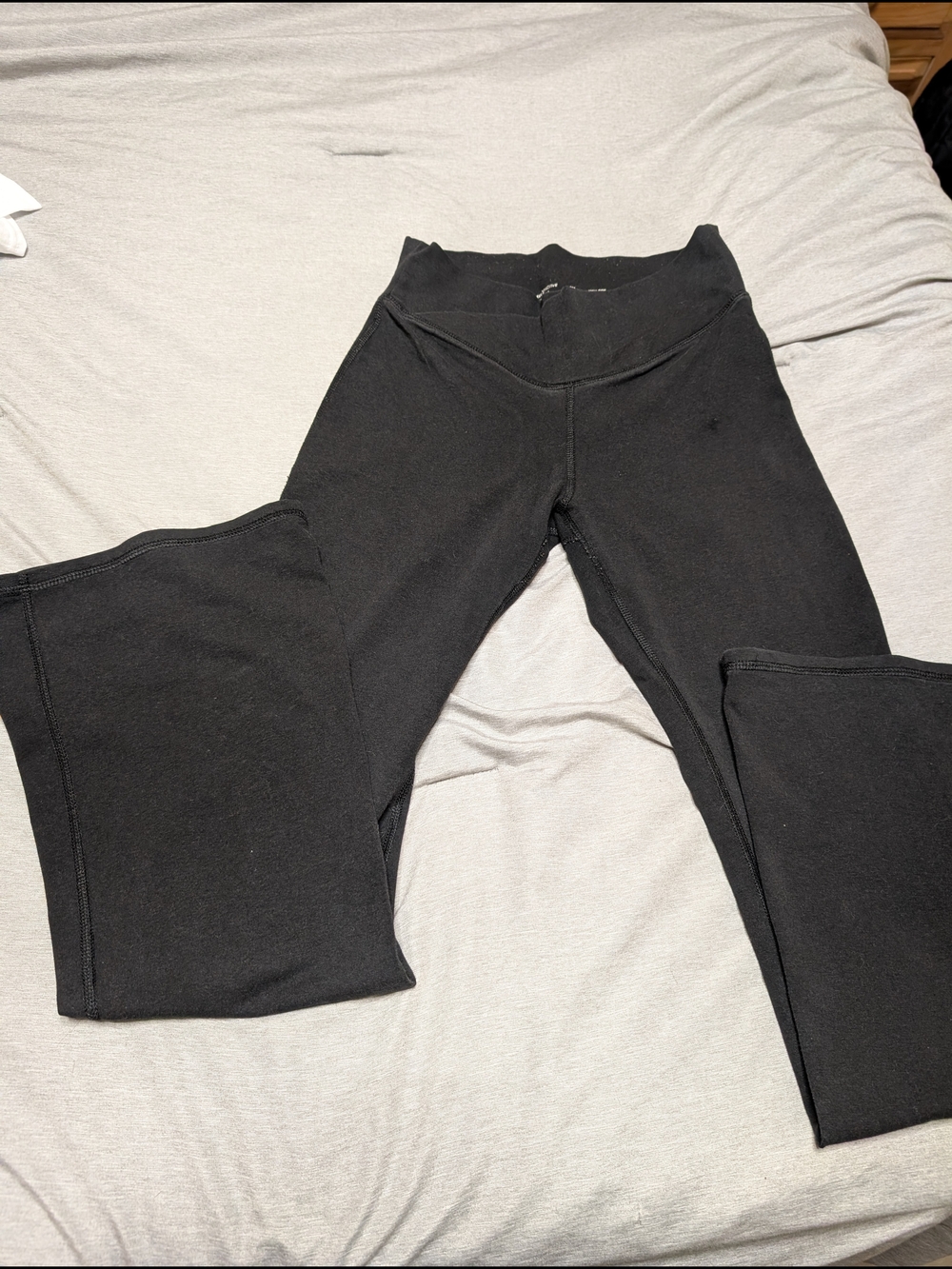 Old Navy Black High-Rise Active Flare Pants